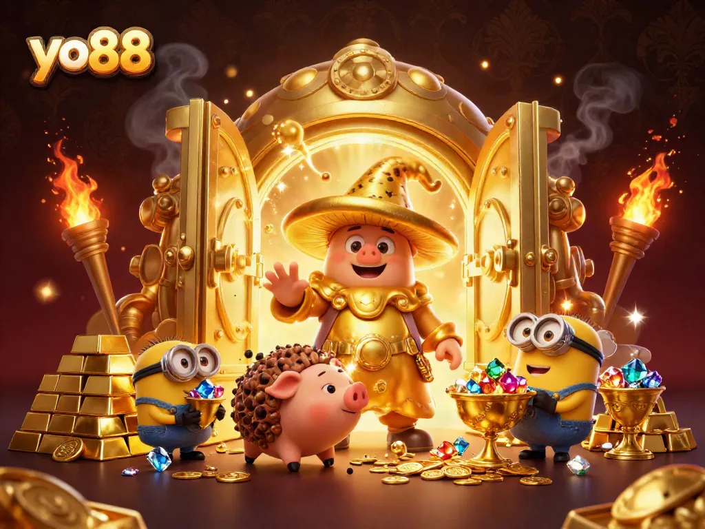 Experience winning magic with yo88 from a golden mushroom wizard and treasures galore!