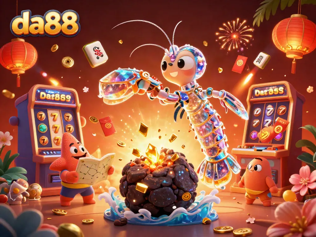 Experience thrilling gameplay at da88 with dynamic 3D casino visuals and exciting elements.