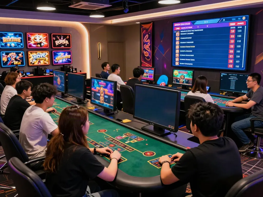 Sunwin online gaming platform with players engaged in a live casino game.