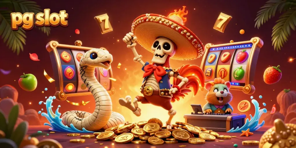 Engage with pg slot excitement: Skeleton mariachi, mummy snake, and zombie DJ celebrate luck!
